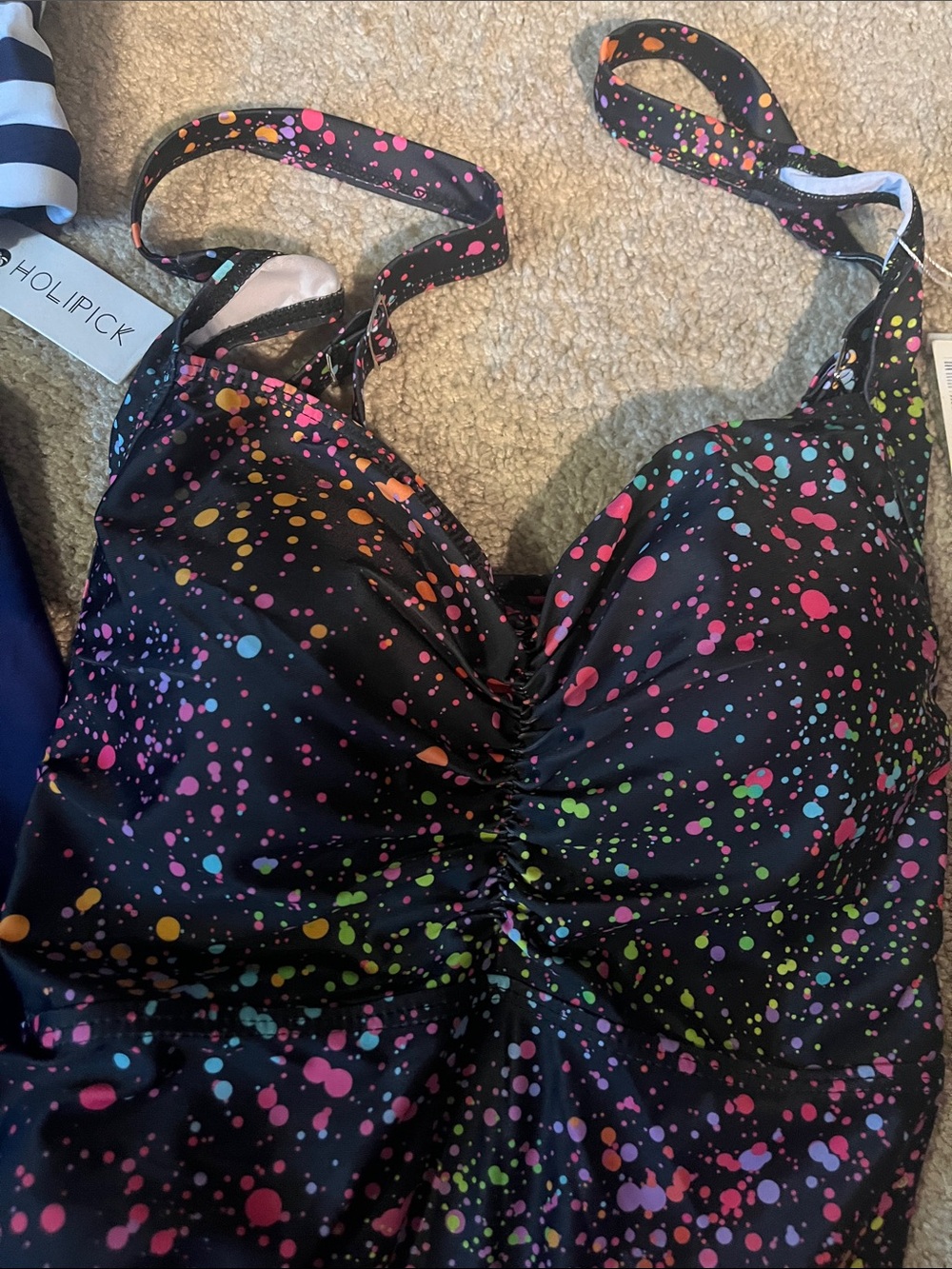 20W SWIM MISMATCH SET 2 tops 1 bottom - Picture 4 of 8